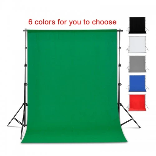 Backdrop Stand 3x3m & Muslin Backdrops 6x3m Camera Jo Kit-7