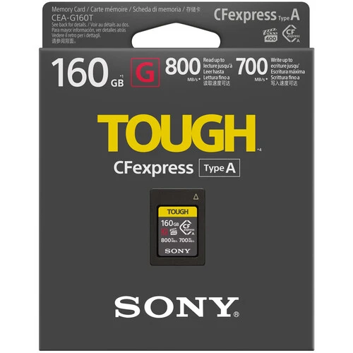 بطاقة ذاكرة Sony CFexpress Type A TOUGH بسعة 160 جيجابايت