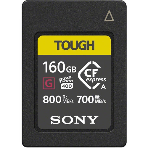 بطاقة ذاكرة Sony CFexpress Type A TOUGH بسعة 160 جيجابايت