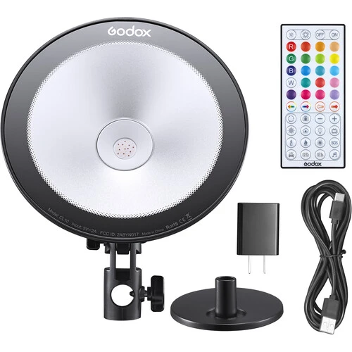 إضاءة محيطية LED للبث عبر الإنترنت من Godox CL10