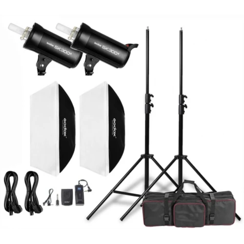 مجموعة فلاش استوديو Godox SK300 II
