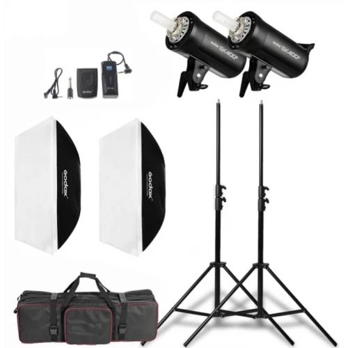 مجموعة فلاش استوديو Godox SK400 II