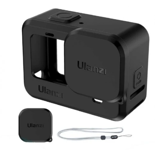 جراب سيليكون Ulanzi G9-1 لكاميرا GoPro Hero باللون الأسود 8