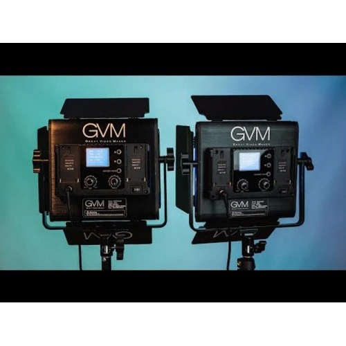 مجموعة إضاءة فيديو GVM 800D-RGB LED Studio 3
