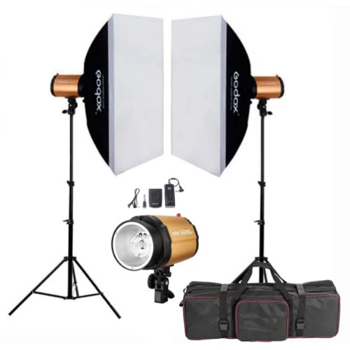 مجموعة فلاش استوديو Godox Smart 300 SDI 2-Light