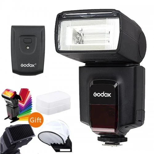 Godox TT520 II Universal Flash Speedlite with Transmitter Kit for Canon, Nikon, Pentax, Fujifilm, Olympus DSLR Cameras