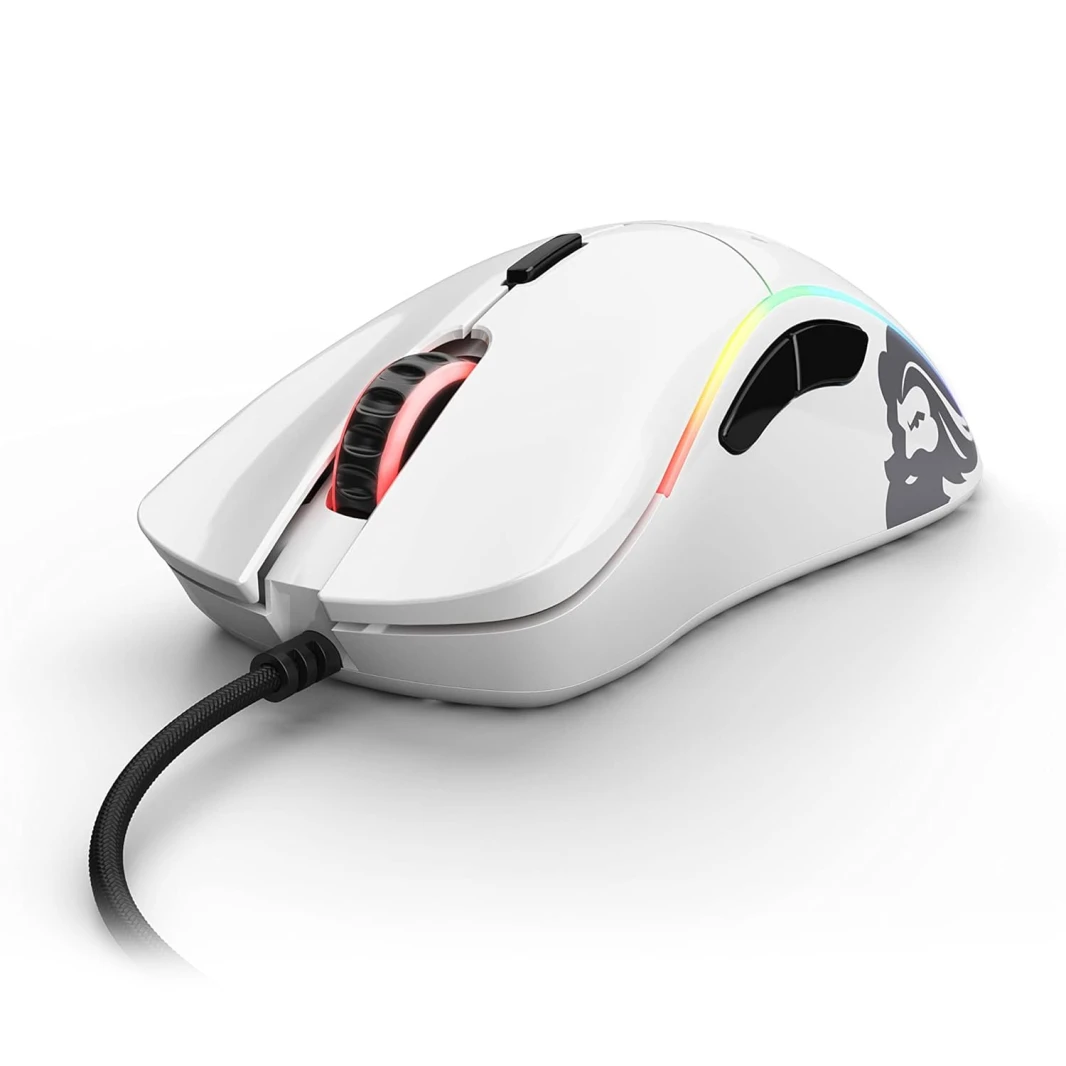 ماوس الألعاب Glorious Model D Minus 61g Superlight – أبيض لامع