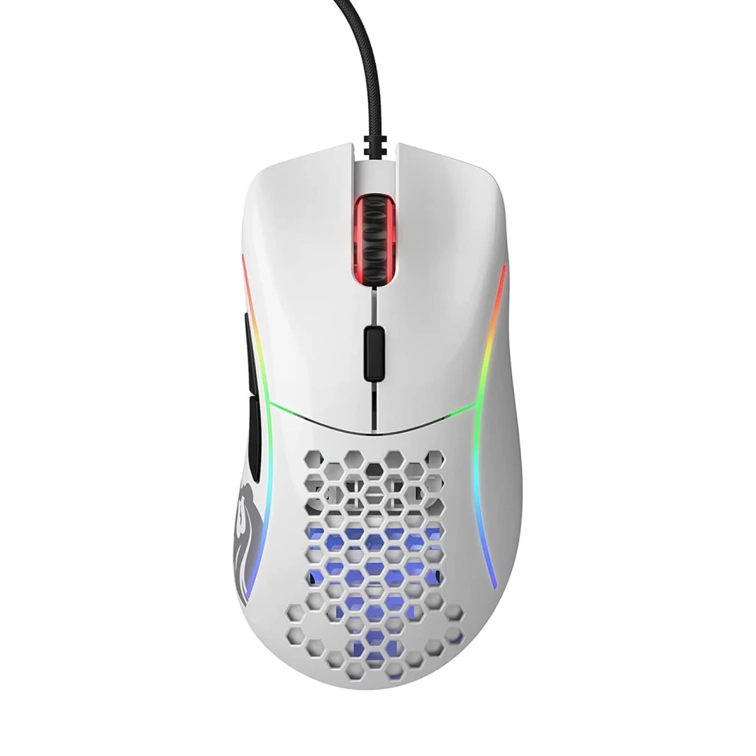 ماوس الألعاب Glorious Model D Minus 61g Superlight – أبيض لامع