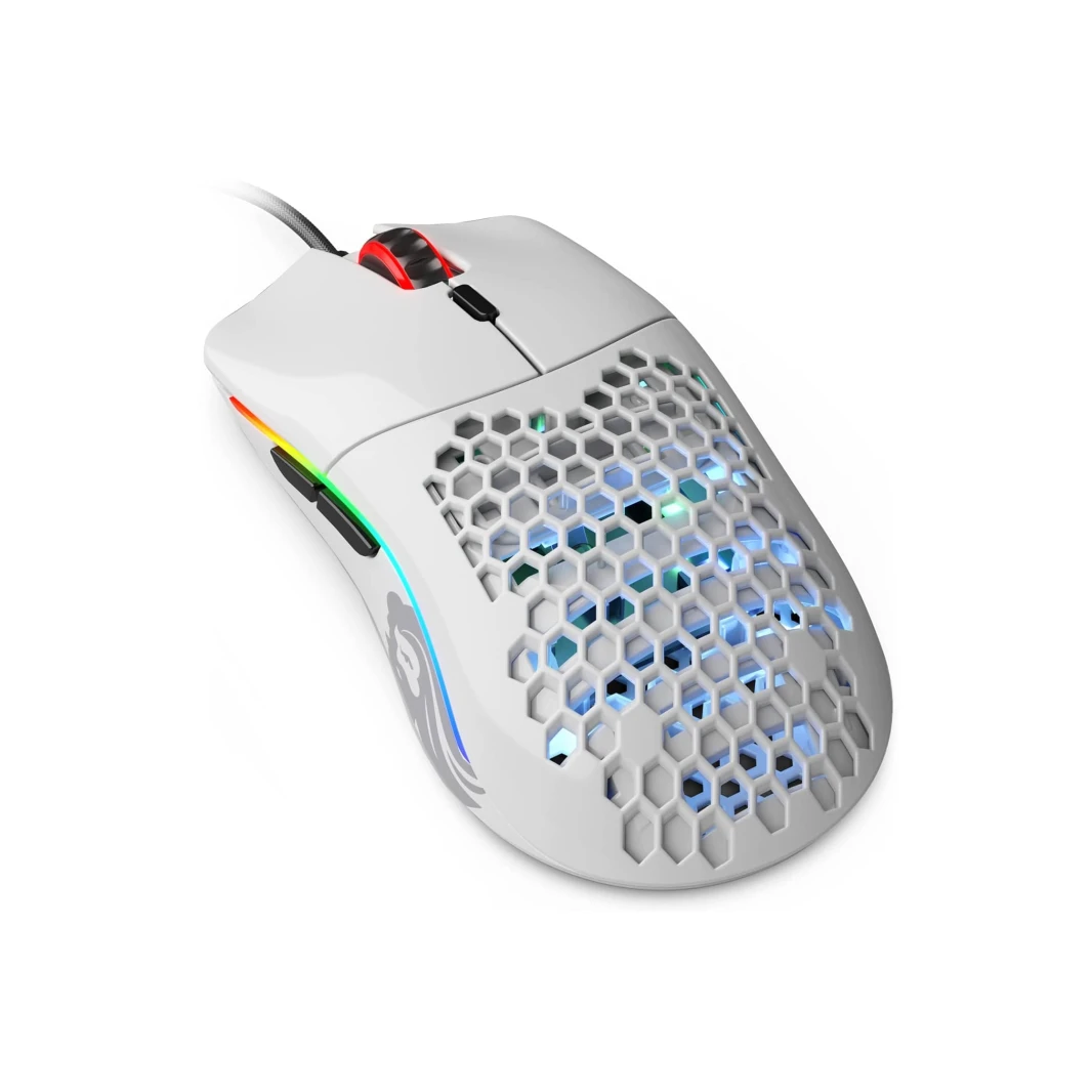 ماوس الألعاب Glorious Model O Minus 58g Superlight – أبيض لامع