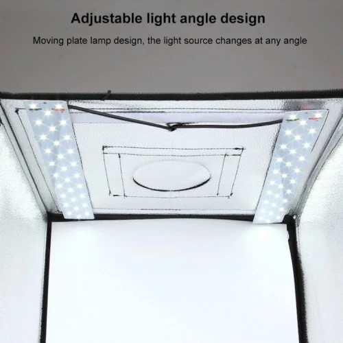 Puluz Studio LED Light Box 60 x 60cm With 6 Backdrops