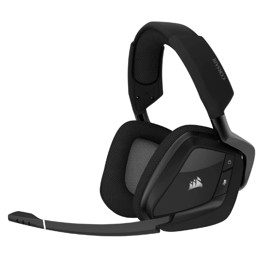 سماعة رأس Corsair Void RGB Elite اللاسلكية 7.1 Surround Sound للألعاب - كربون