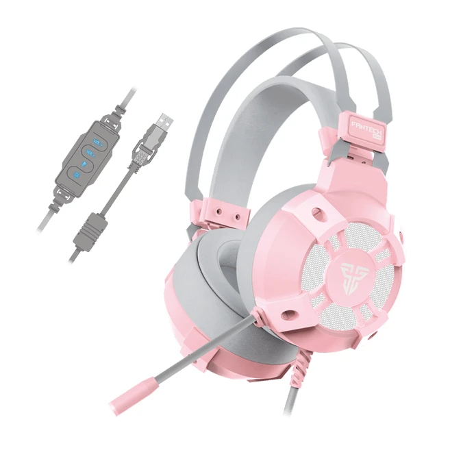 سماعة الألعاب Fantech HG11 7.1 Surround Sound – إصدار Sakura