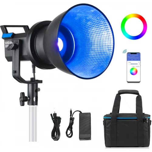 ضوء LED X60 RGB من Sokani بقوة 80 واط