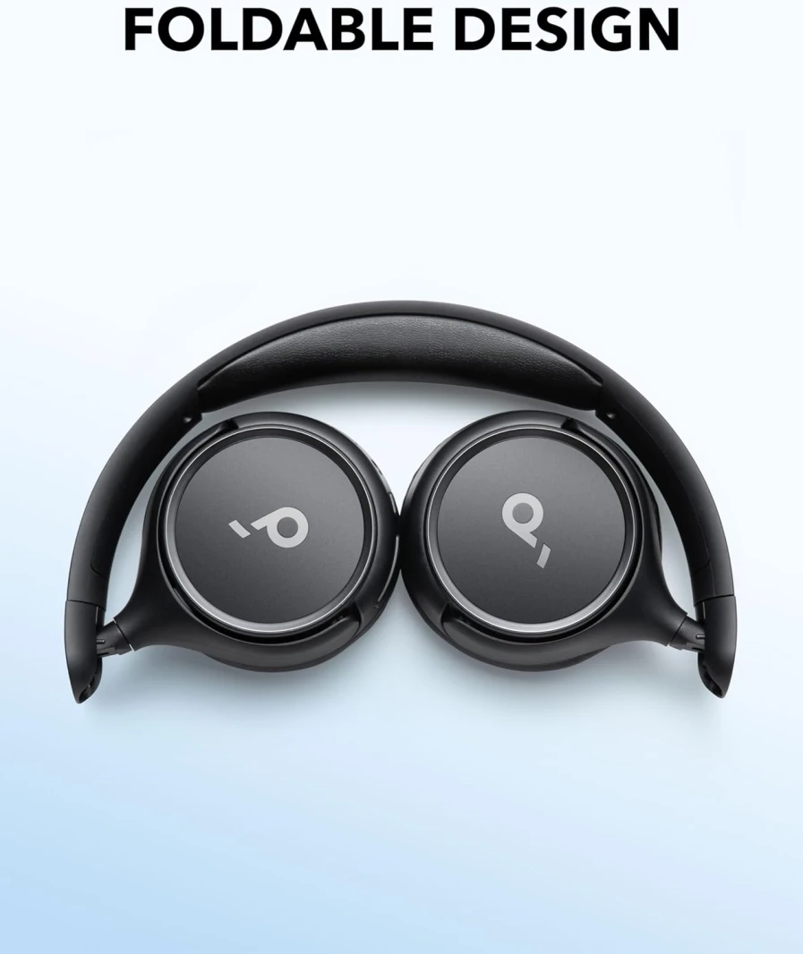 سماعات رأس Anker Soundcore H30i اللاسلكية 70H Playtime فوق الأذن - أسود