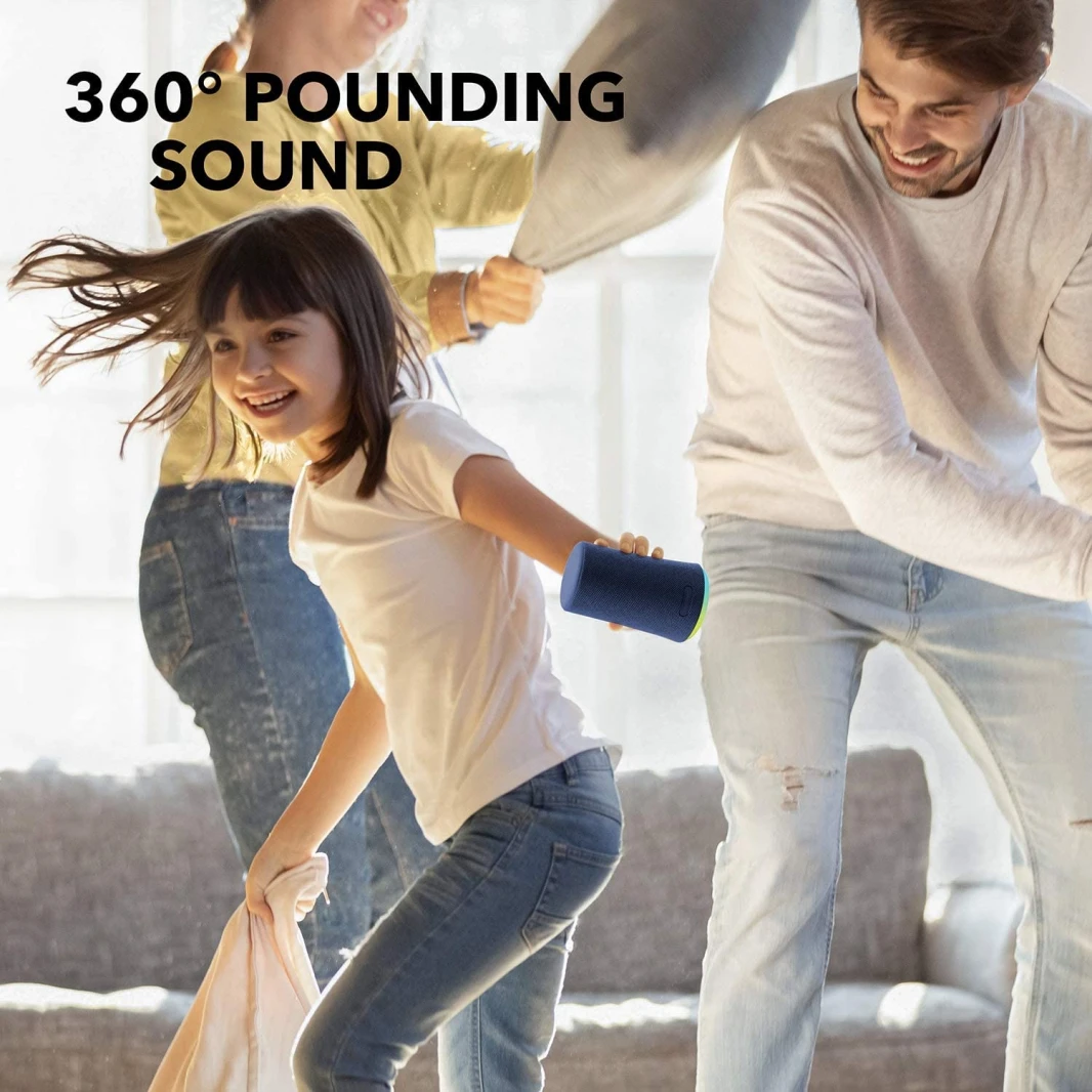 Anker Soundcore Flare Mini Bluetooth Speaker – Blue