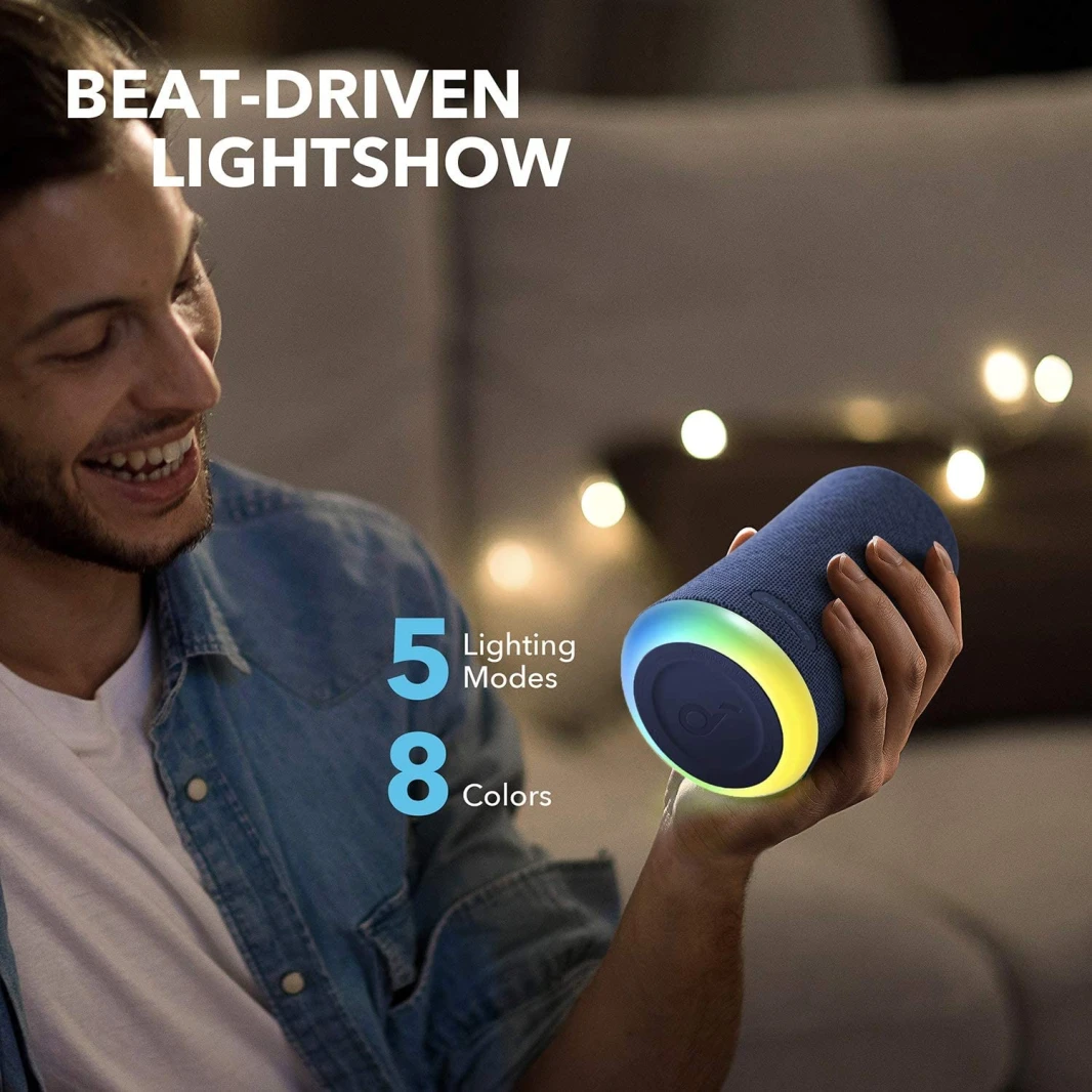 Anker Soundcore Flare Mini Bluetooth Speaker – Blue