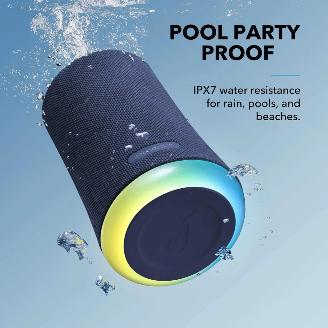 Anker Soundcore Flare Mini Bluetooth Speaker – Blue
