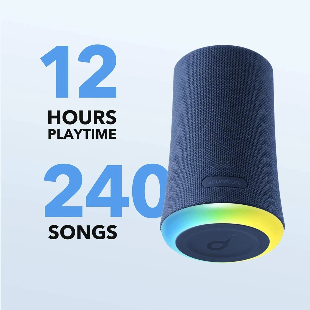Anker Soundcore Flare Mini Bluetooth Speaker – Blue