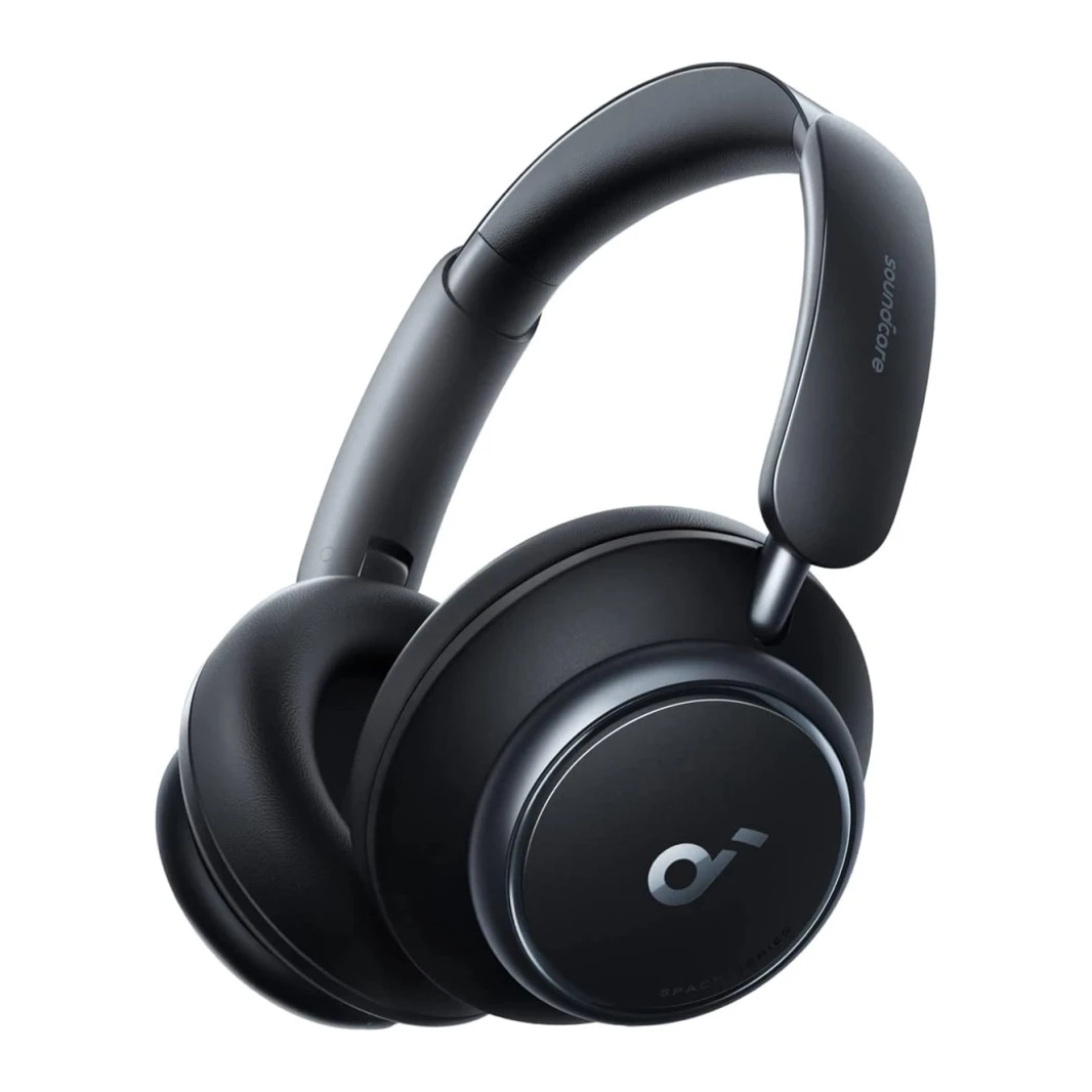 سماعات Anker Soundcore Space Q45 المتكيفة لإلغاء الضوضاء - أسود