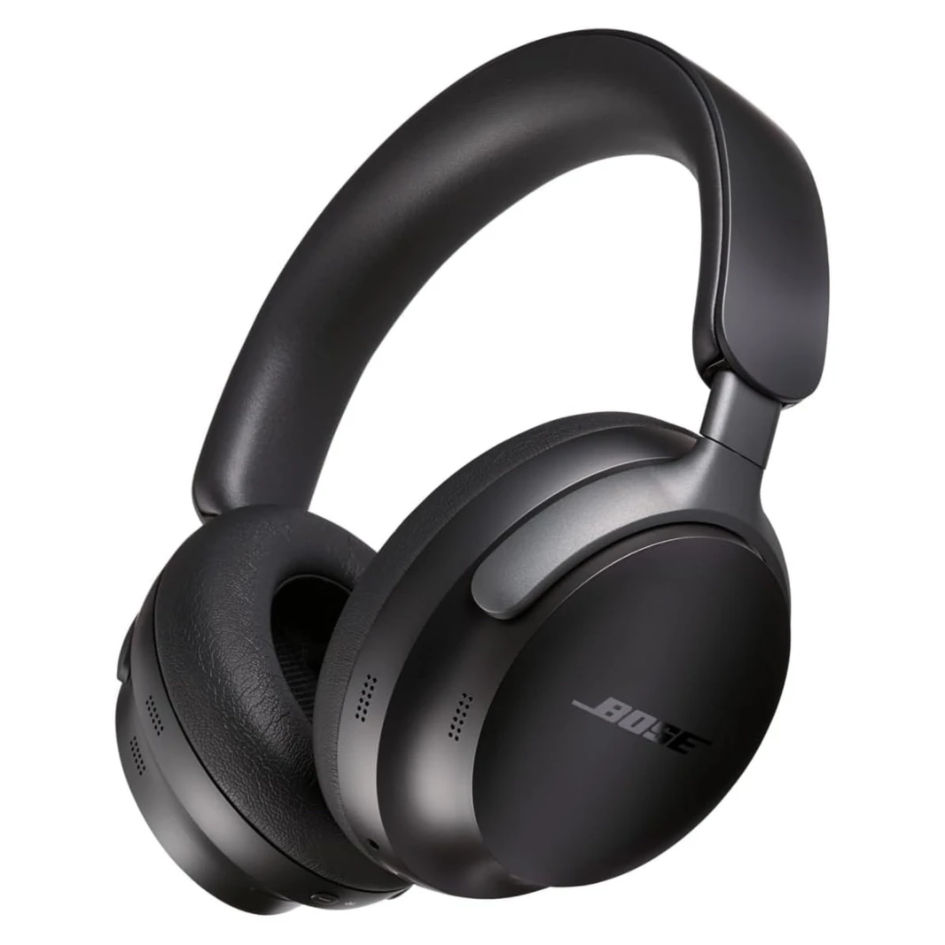 سماعات Bose QuietComfort Ultra اللاسلكية بتقنية البلوتوث وإلغاء الضوضاء مع الصوت المكاني - أسود (طلب مسبق)