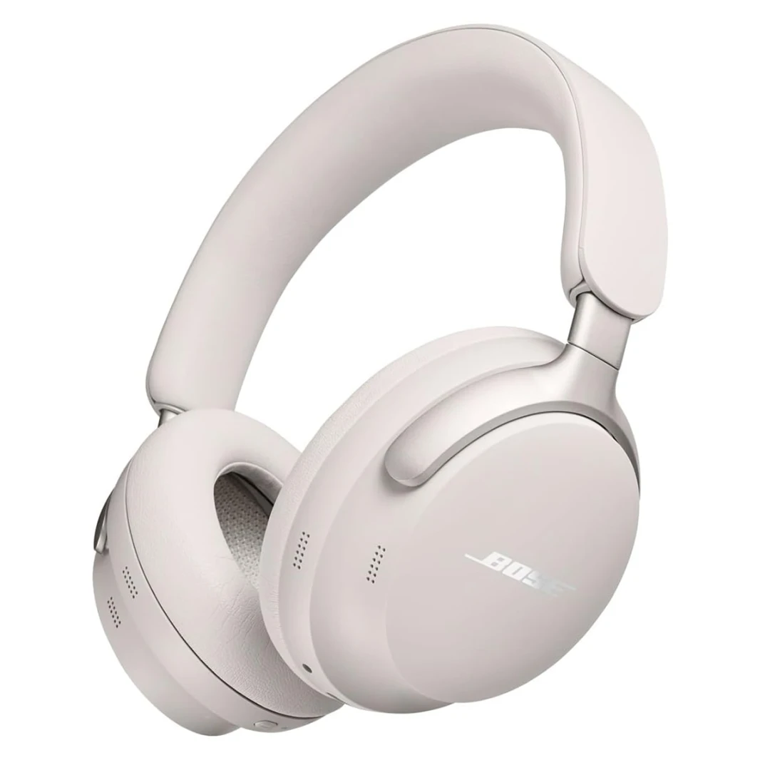 Bose QuietComfort Ultra Wireless Bluetooth Noise Cancelling Headphones with Spatial Audio – White (Pre-Order)