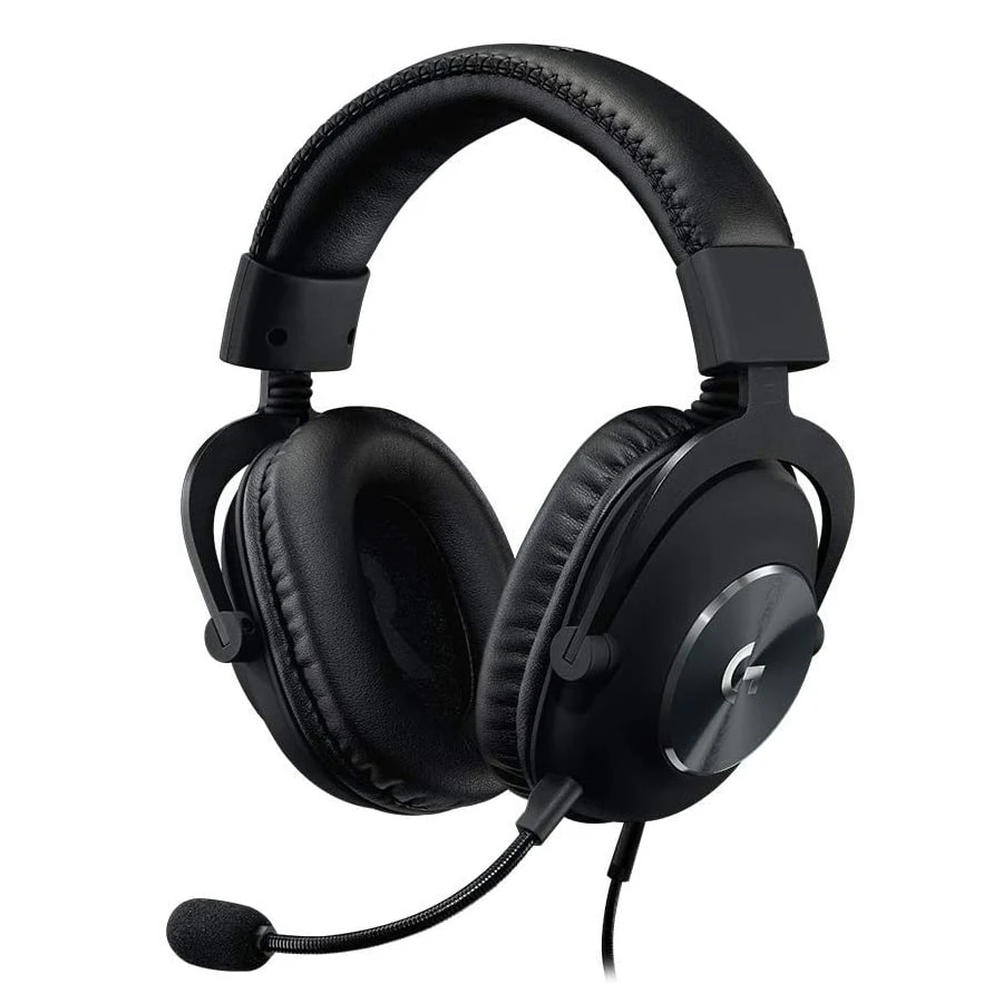 سماعة الألعاب Logitech G PRO X (DTS 7.1) مع Blue Voice - أسود