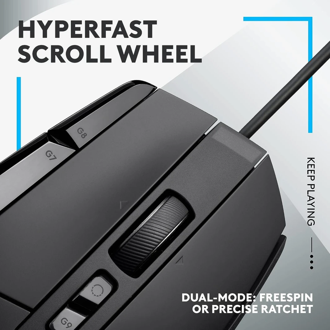 ماوس الألعاب Logitech G502 X Wired LIGHTFORCE – أسود