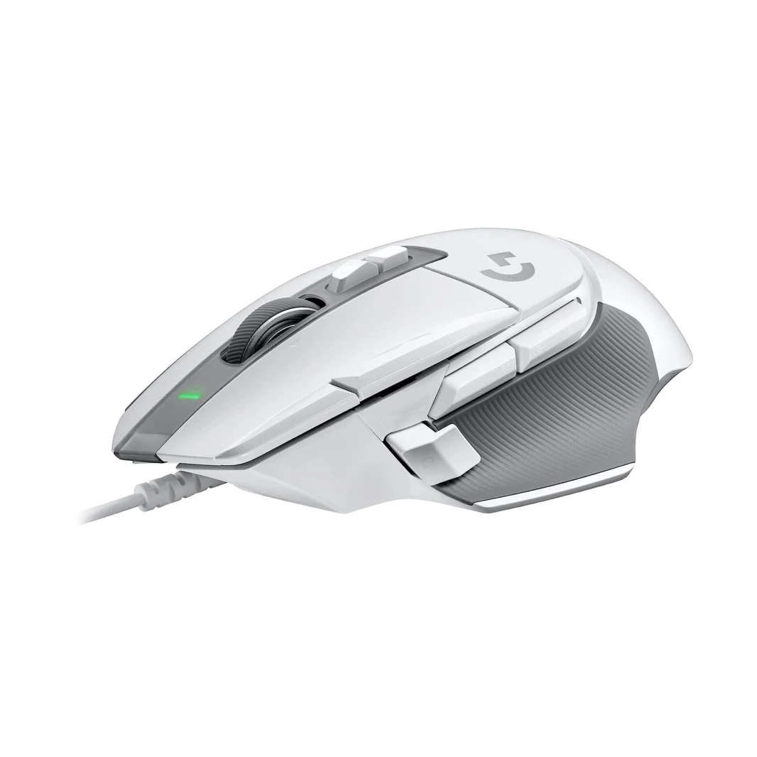 ماوس الألعاب Logitech G502 X Wired LIGHTFORCE – أبيض
