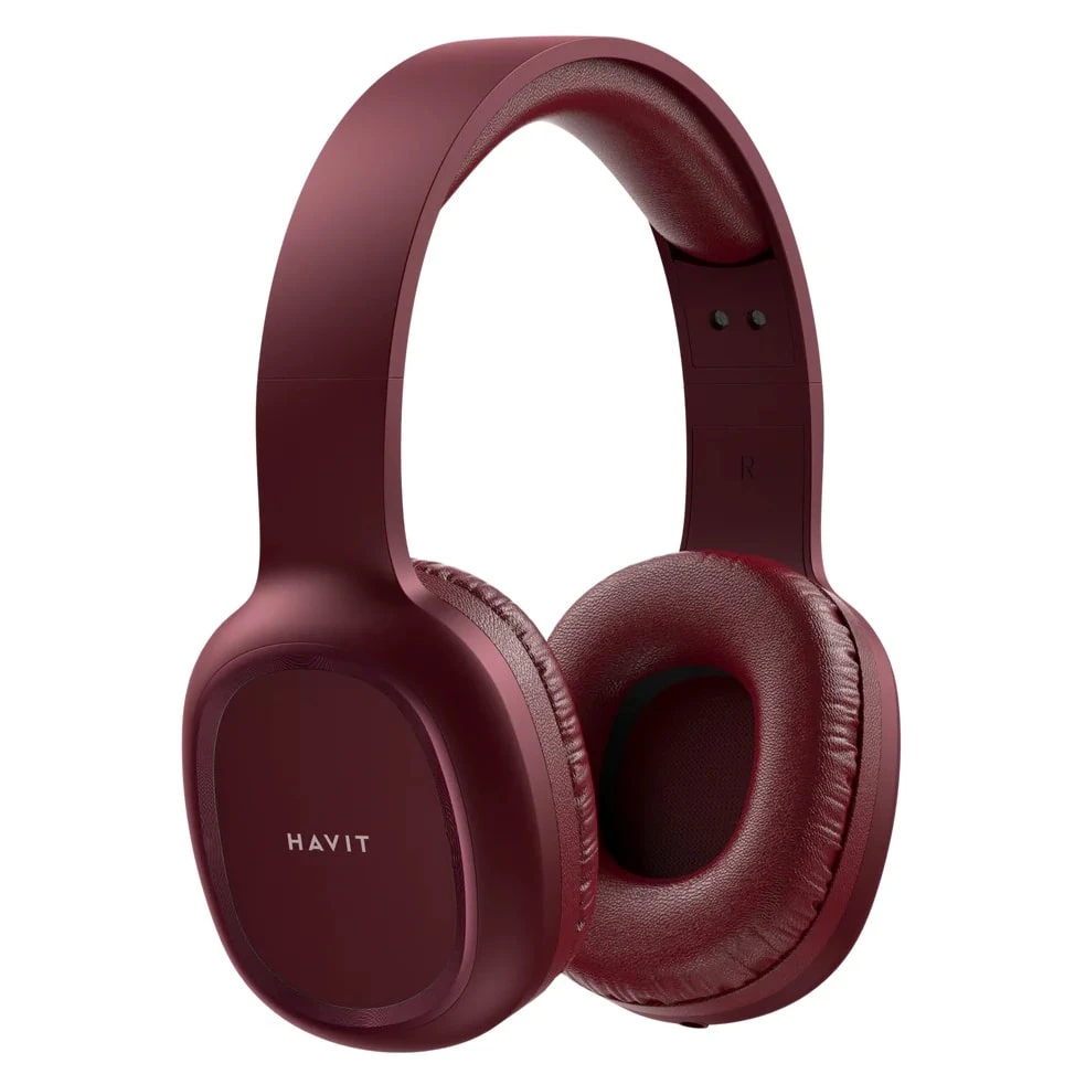Havit H2590 Pro Over-Ear Wireless Bluetooth Headset – Red