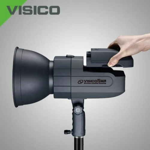 فلاش VISICO 5 400w TTL Studio اللاسلكي لكاميرات Canon