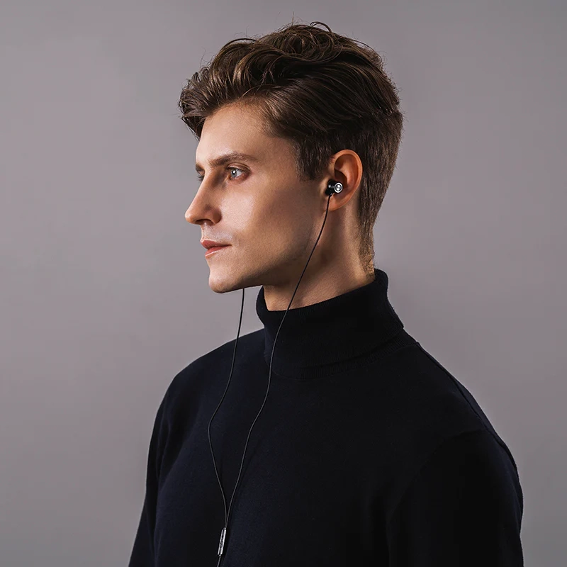 سماعات أذن Havit E303P مع ميكروفون - أسود