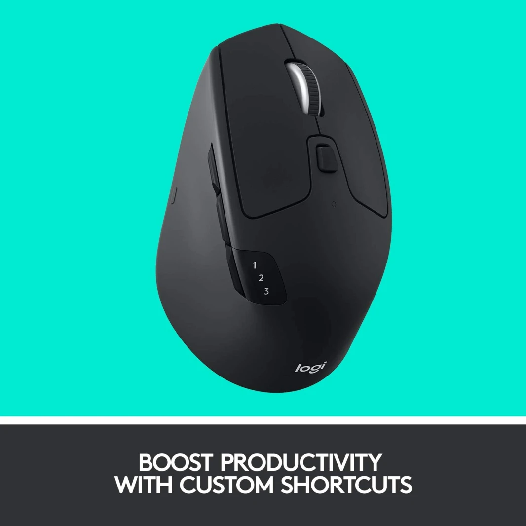 ماوس Logitech M720 اللاسلكي / بلوتوث Triathlon متعدد الأجهزة