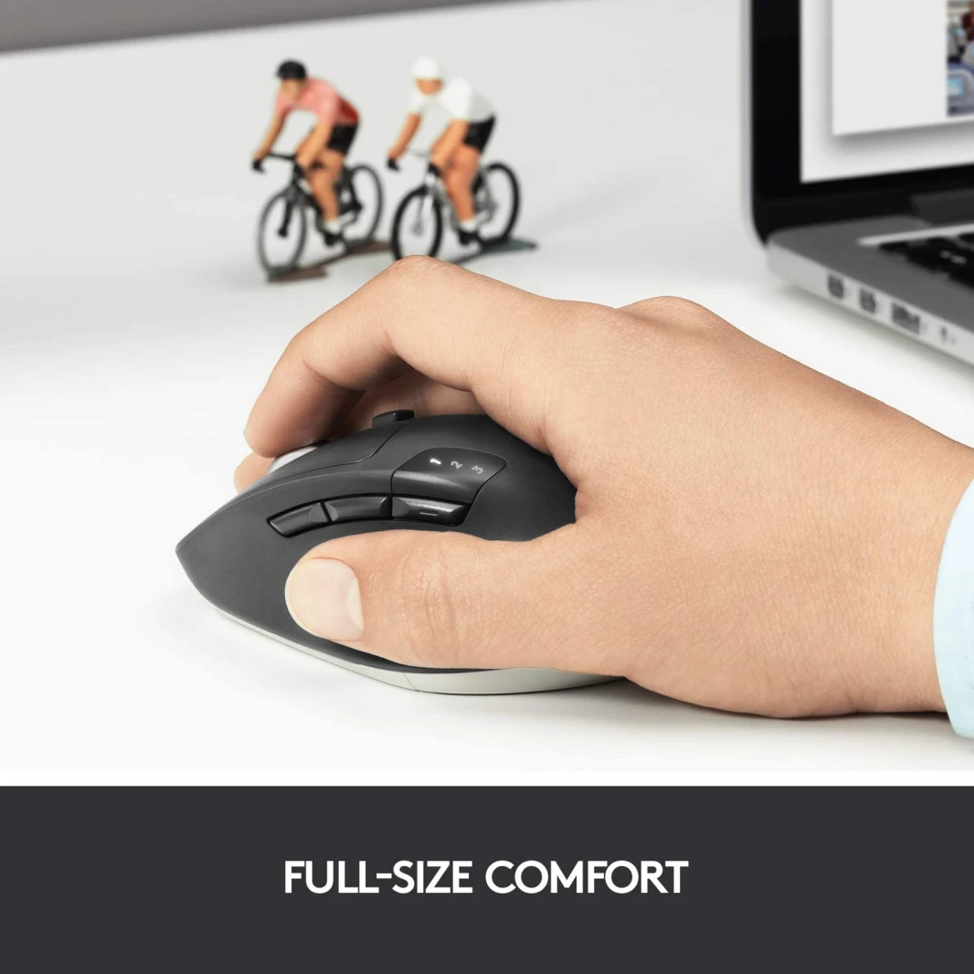 ماوس Logitech M720 اللاسلكي / بلوتوث Triathlon متعدد الأجهزة