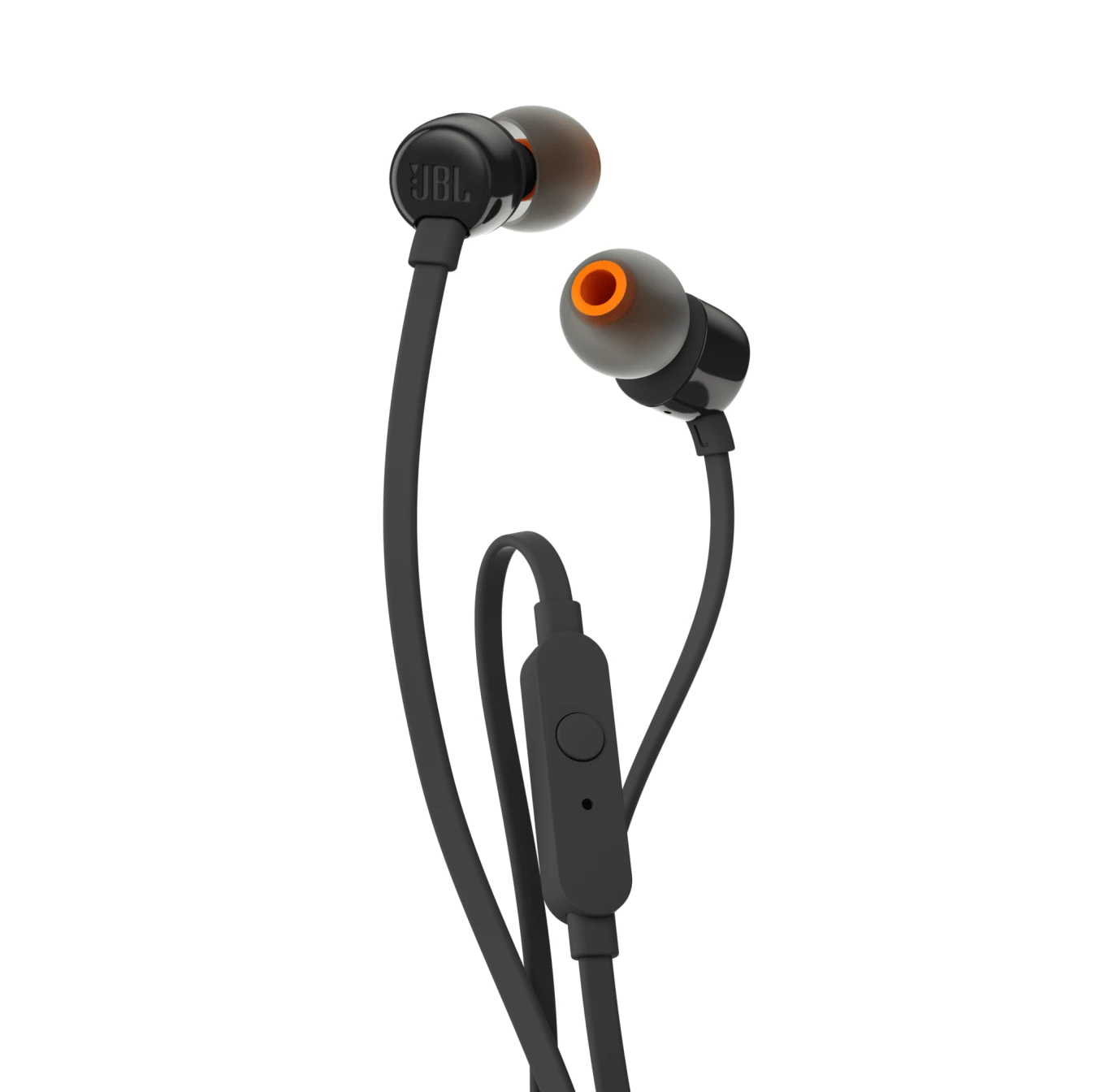 سماعات JBL Tune 110 داخل الأذن مع ميكروفون - أسود