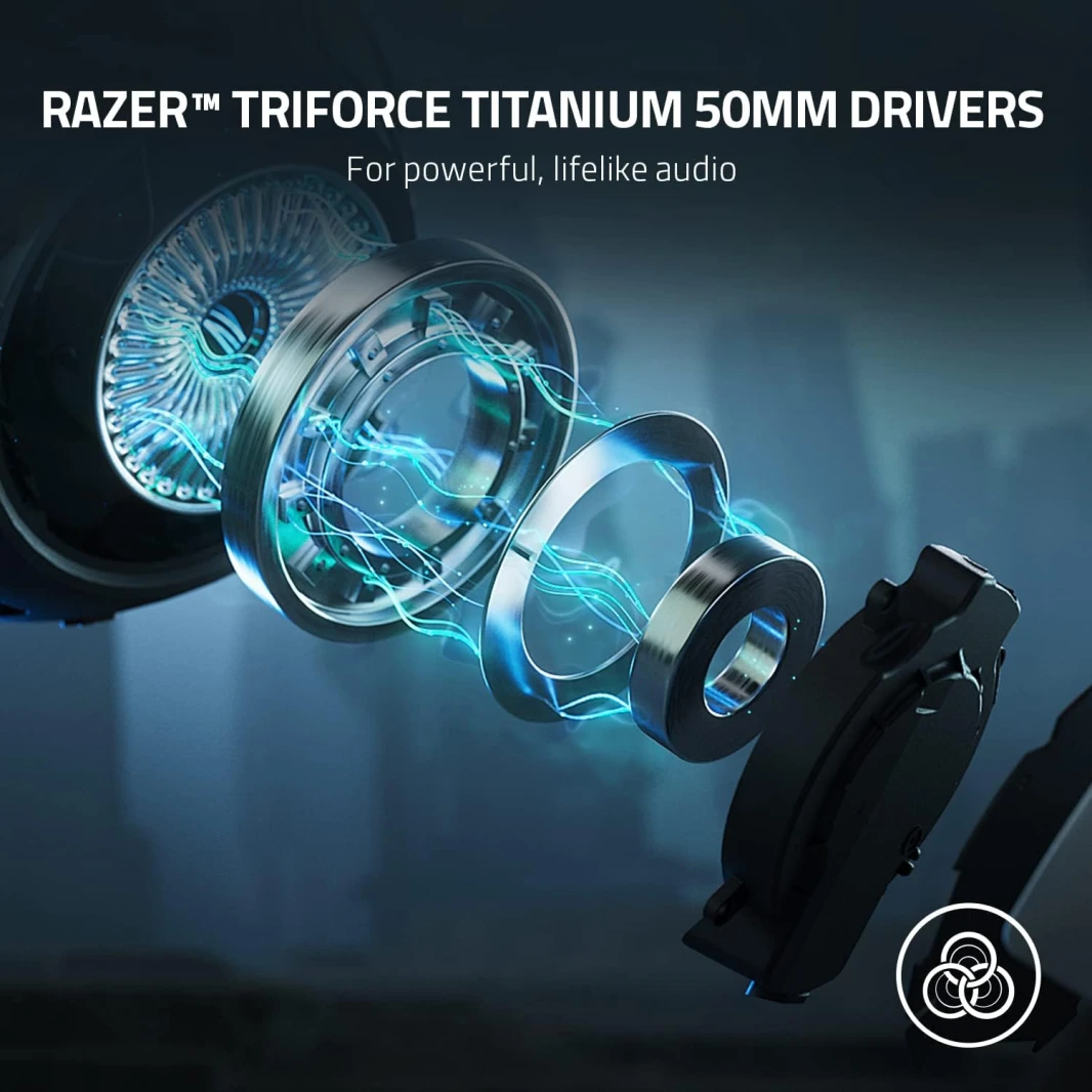 سماعة الألعاب Razer Kaira Pro RGB Dual Wireless مع Haptics