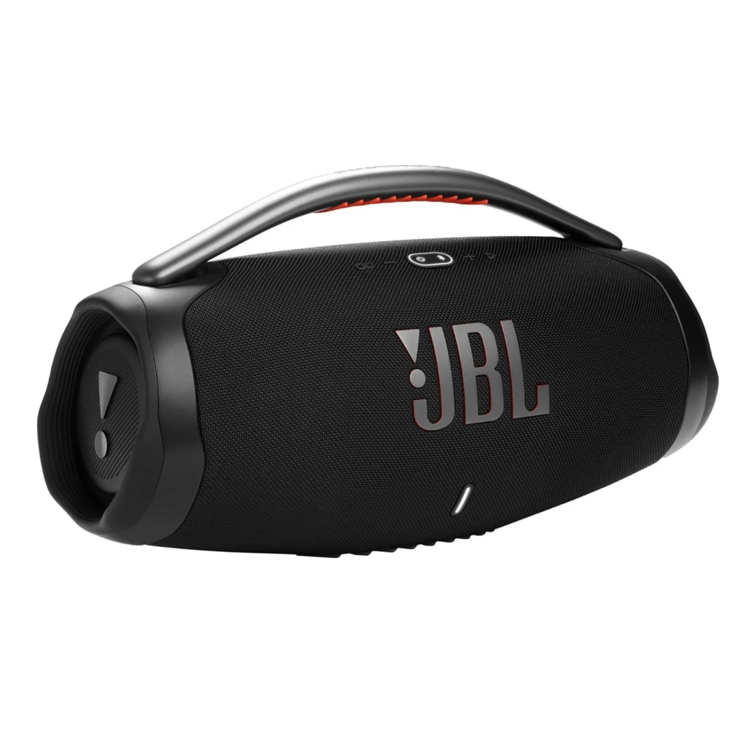 مكبر صوت بلوتوث محمول مقاوم للغبار والماء من JBL Boombox 3 - أسود