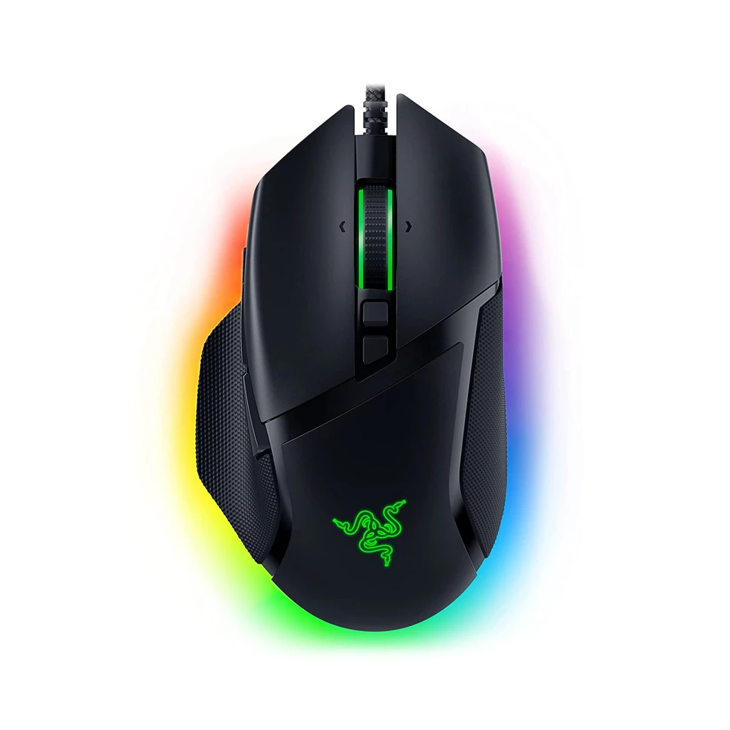 ماوس الألعاب Razer Basilisk V3 القابل للتخصيص والمريح بدقة 26 ألف نقطة في البوصة