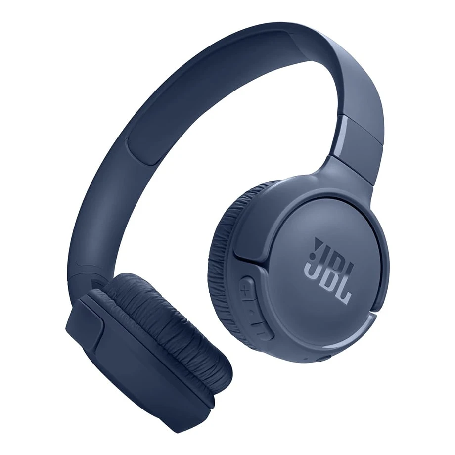 JBL Tune 520BT Wireless On-Ear Headphones Pure Bass Sound – Blue