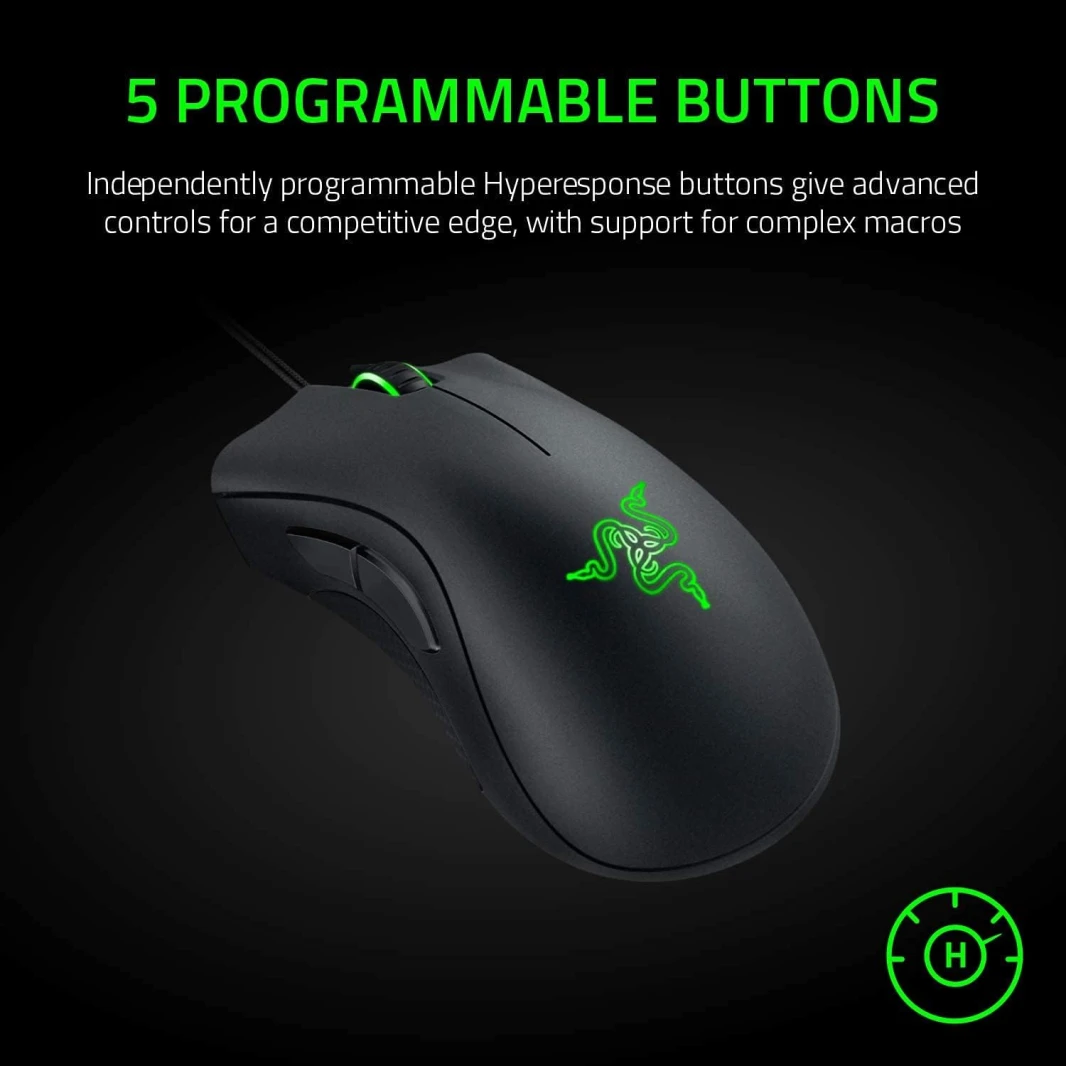 ماوس الألعاب Razer DeathAdder Essential – أسود