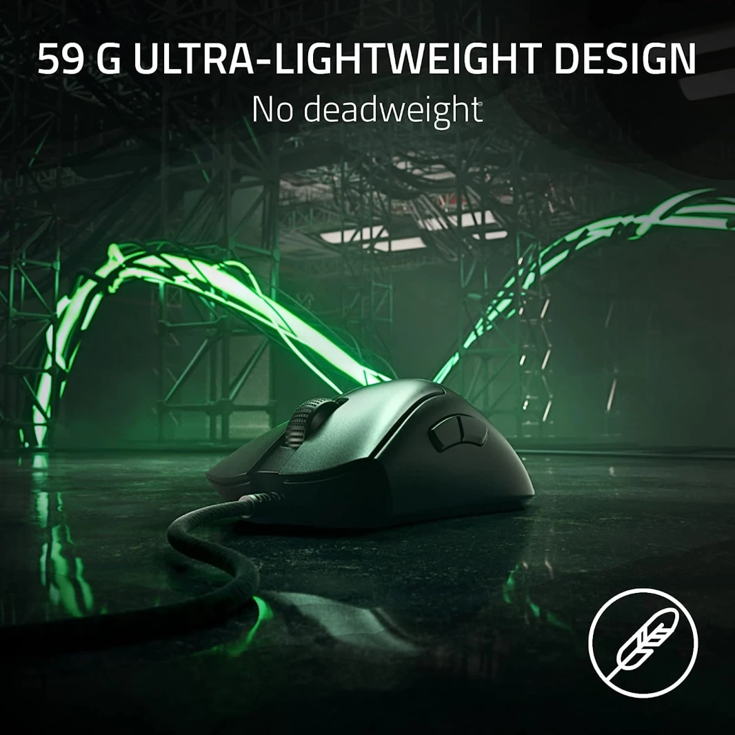 ماوس الألعاب Razer DeathAdder V3 59g Ultra Lightweight Pro 30K Sensor