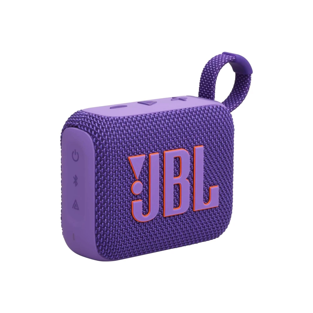 مكبر صوت JBL GO 4 مقاوم للماء وقابل للحمل للغاية بتقنية البلوتوث - أرجواني