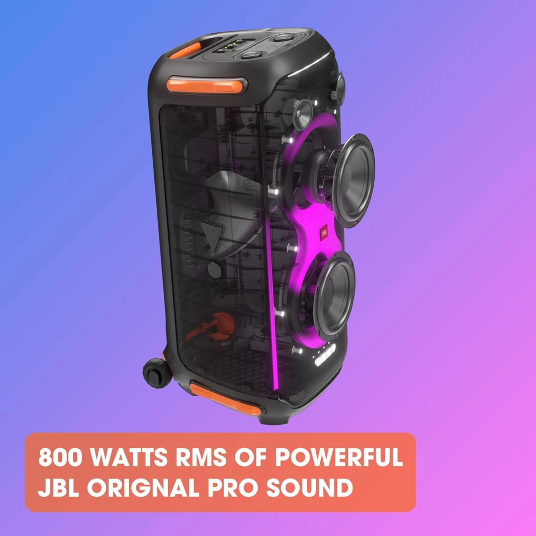 JBL PartyBox 710 Party Speaker with Powerful Sound with Built-in Lights