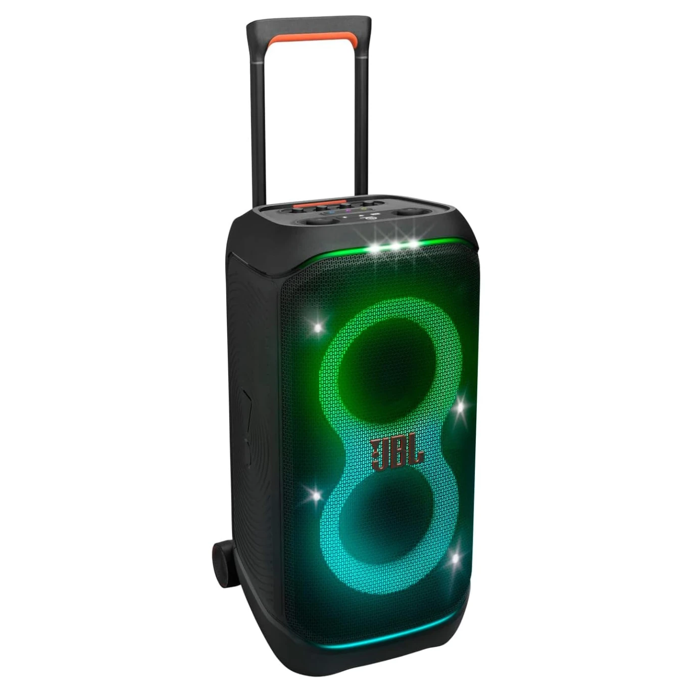 مكبر صوت JBL PartyBox Stage 320 المحمول للحفلات مع مقبض تلسكوبي