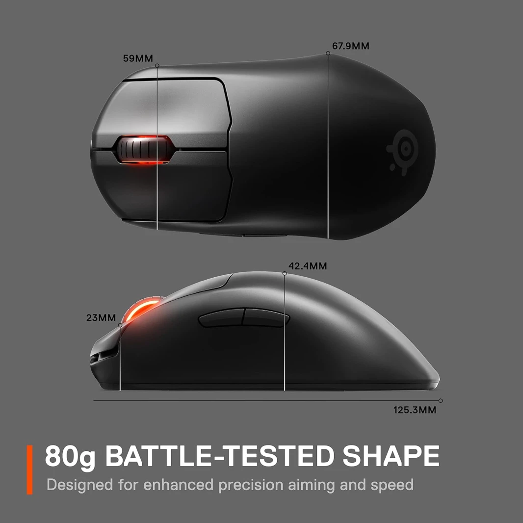 ماوس الألعاب اللاسلكي FPS TrueMove Air من SteelSeries Prime