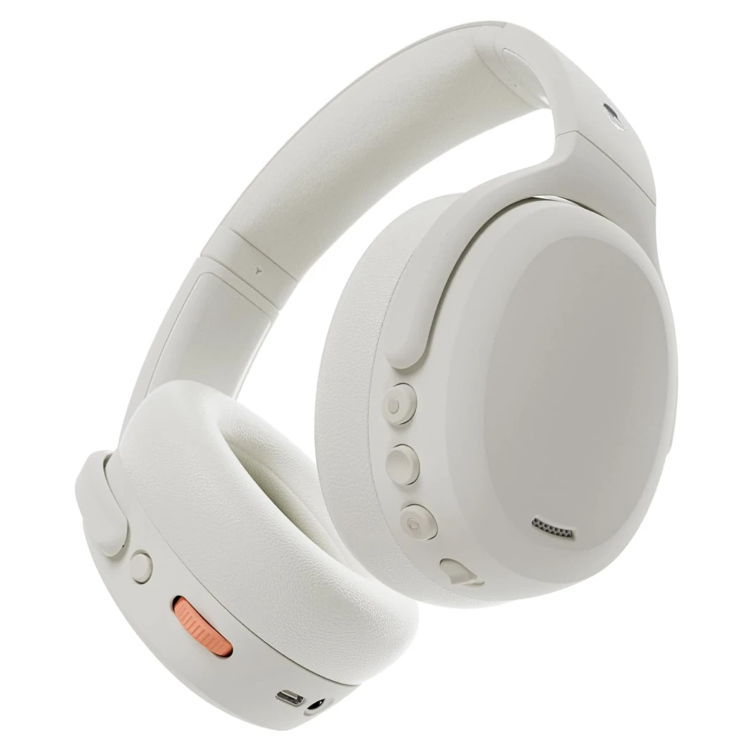 سماعات Skullcandy Crusher ANC 2 اللاسلكية فوق الأذن مع خاصية إلغاء الضوضاء - Bone