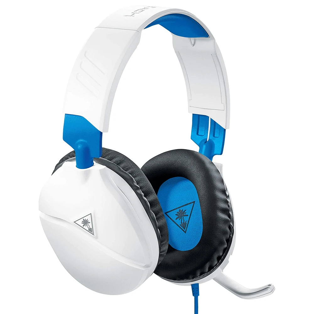 سماعة الألعاب متعددة المنصات Turtle Beach Recon 70 – بيضاء