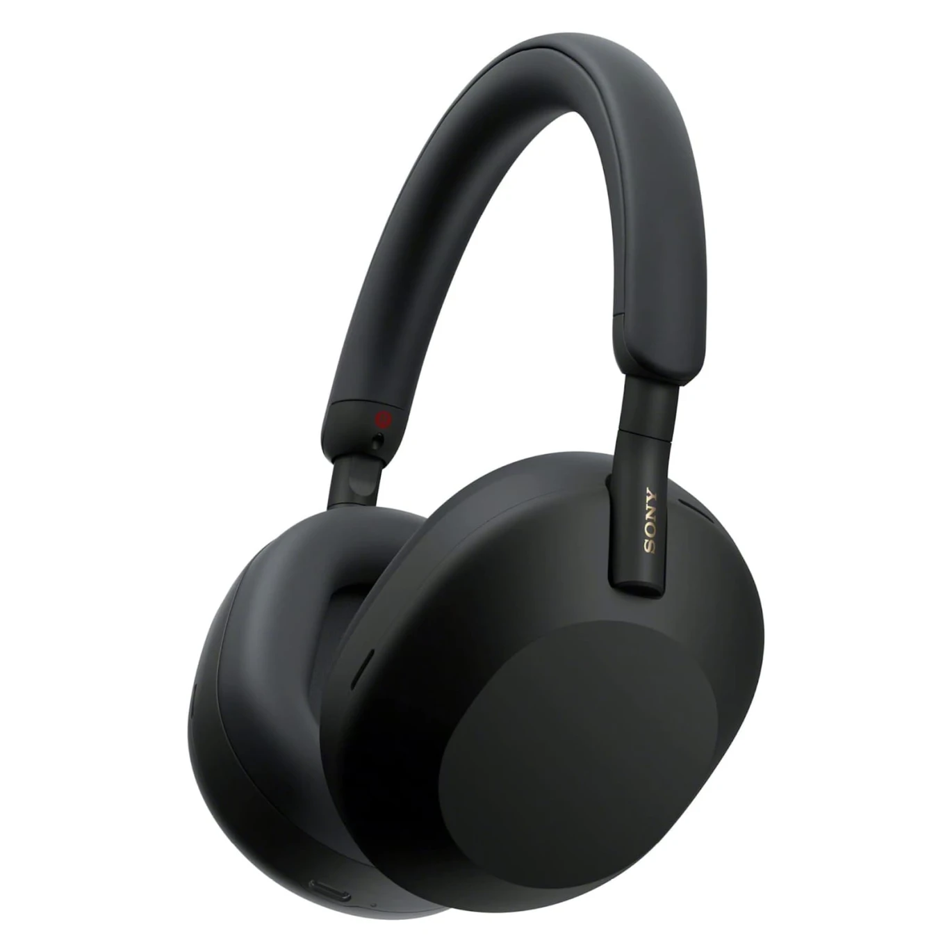 سماعات الرأس Sony WH-1000XM5 اللاسلكية الرائدة في مجال إلغاء الضوضاء - أسود