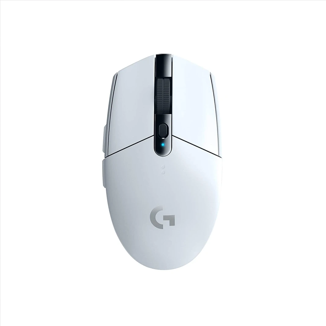 ماوس الألعاب اللاسلكي Logitech G305 LIGHTSPEED – أبيض