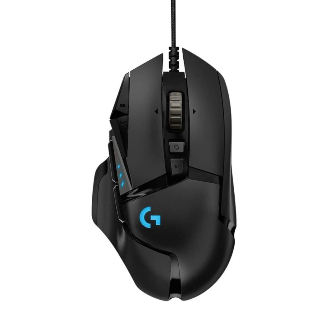 ماوس الألعاب Logitech G502 Hero RGB عالي الأداء بدقة 25600 نقطة في البوصة