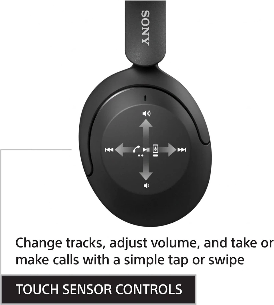 Sony WHXB910N Wireless Bluetooth Over-Ear Noise Cancelling Headset – Black